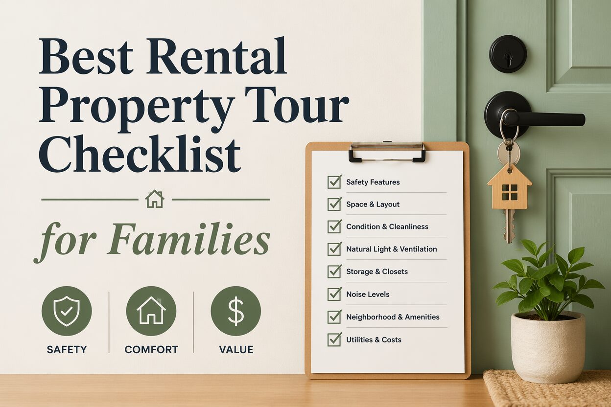Best rental property tour checklist for families
