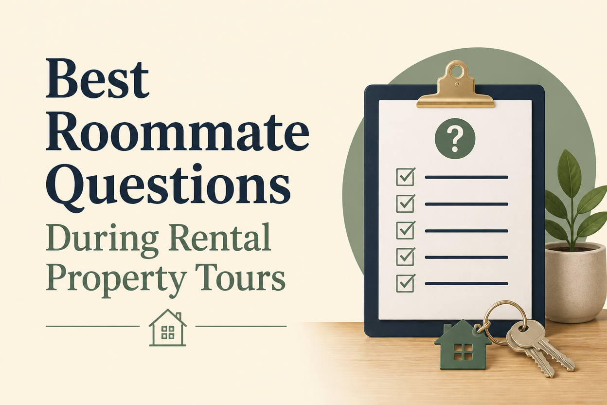Best roommate questions during rental property tours
