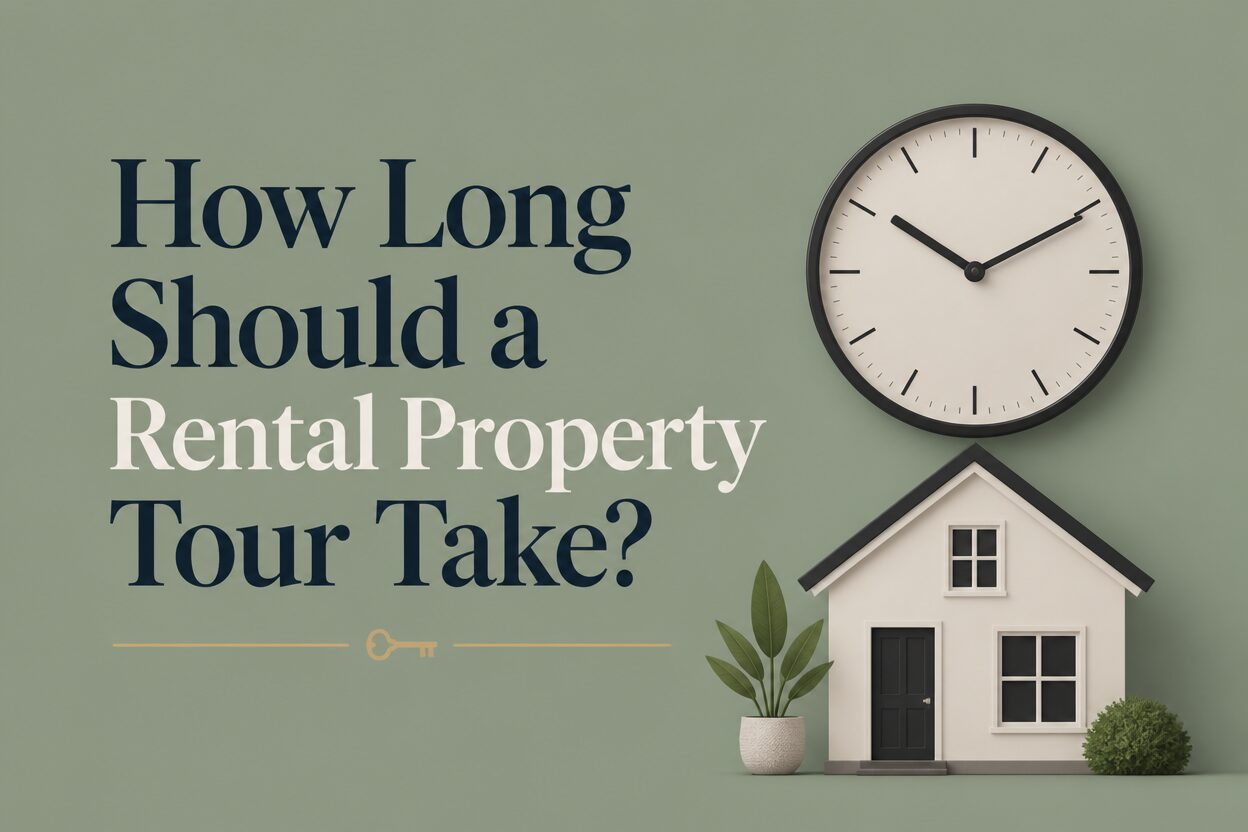 How long should a rental property tour take