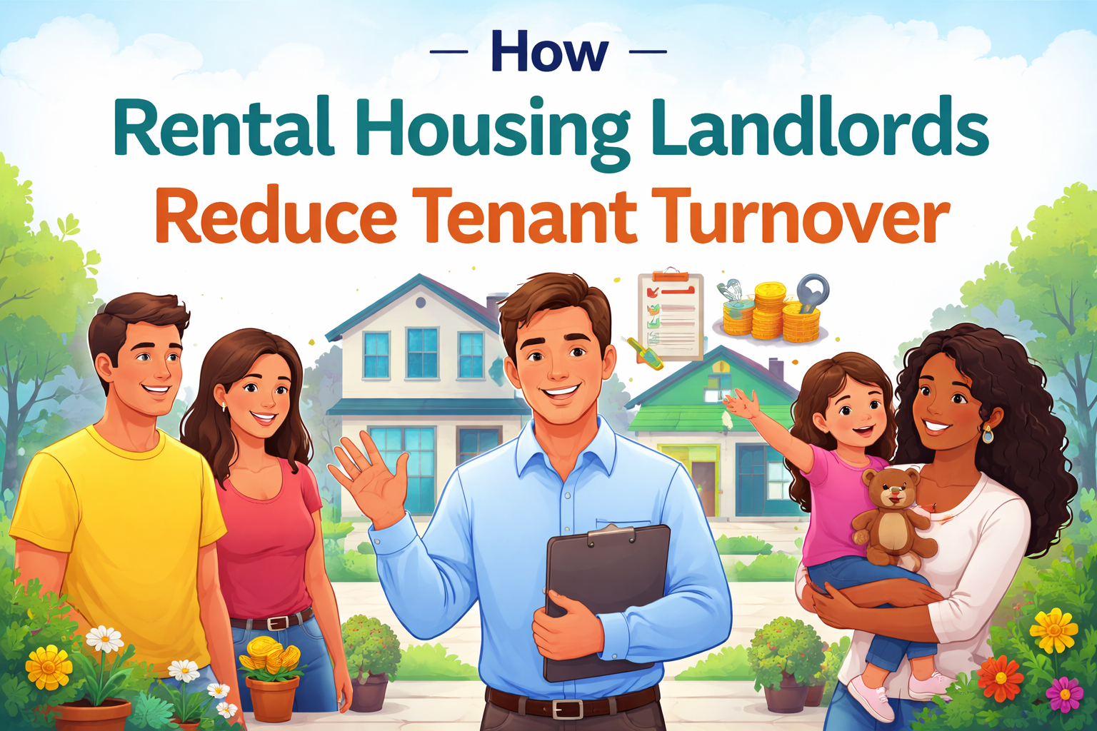 How rental housing landlords reduce tenant turnover
