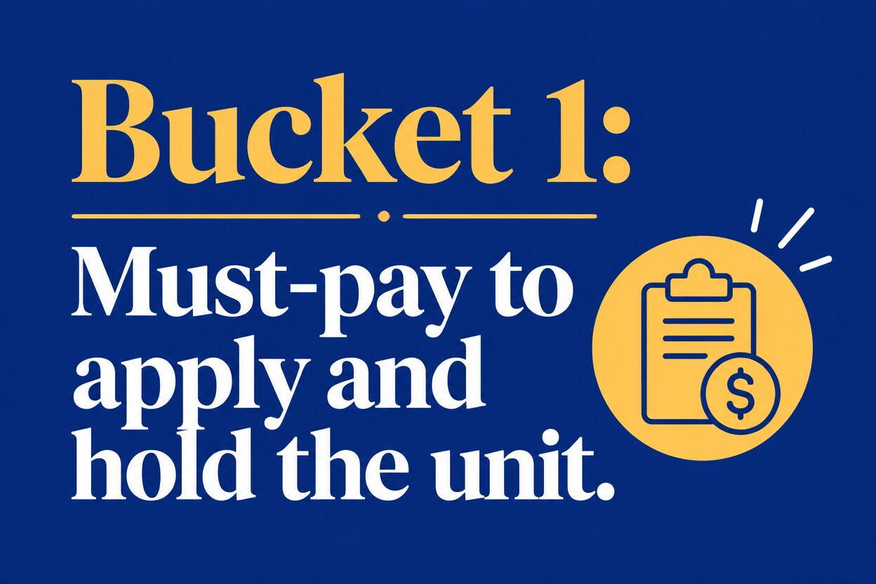 Key insight about How to budget upfront costs for rental applications