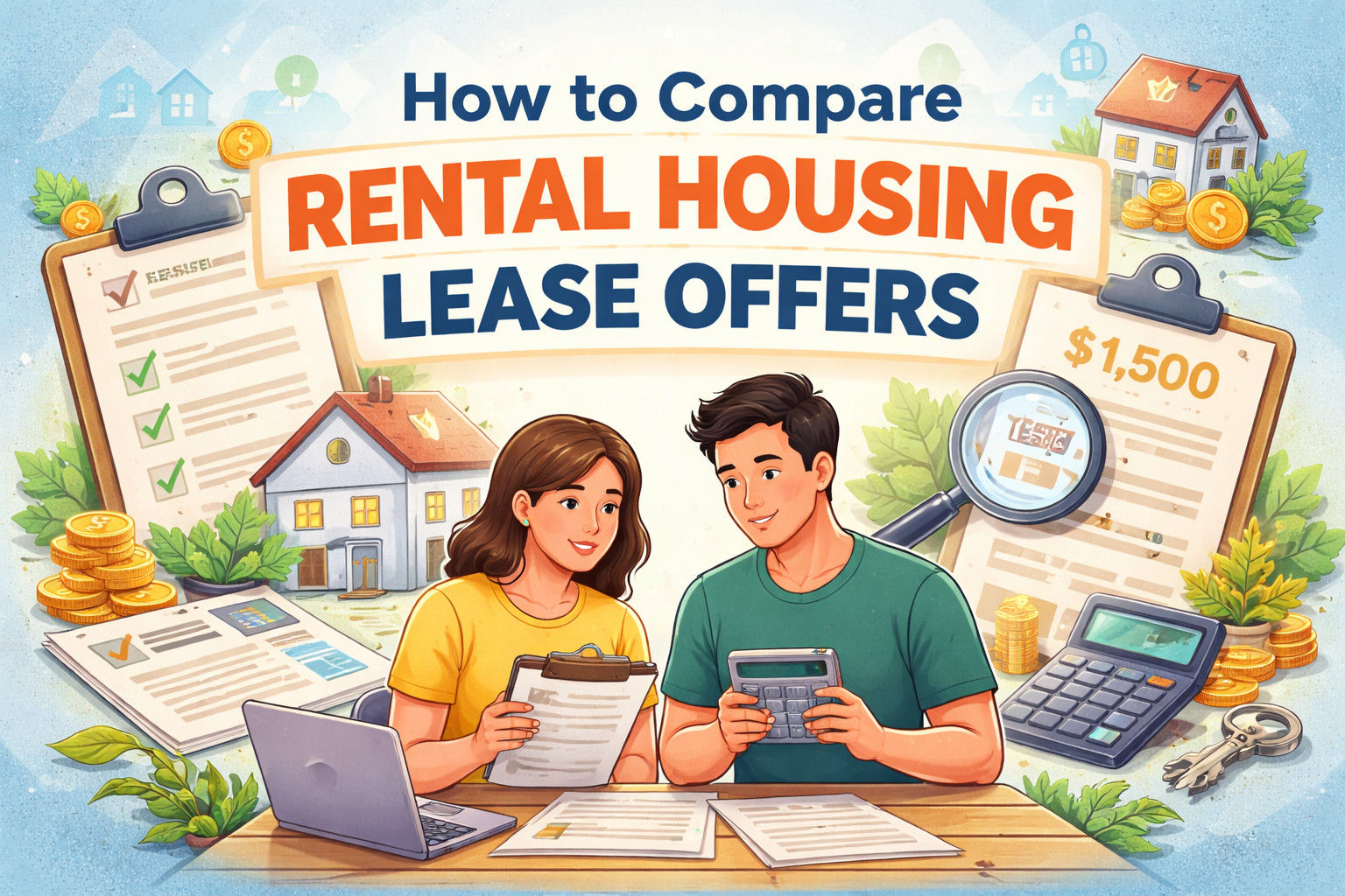 How to compare rental housing lease offers