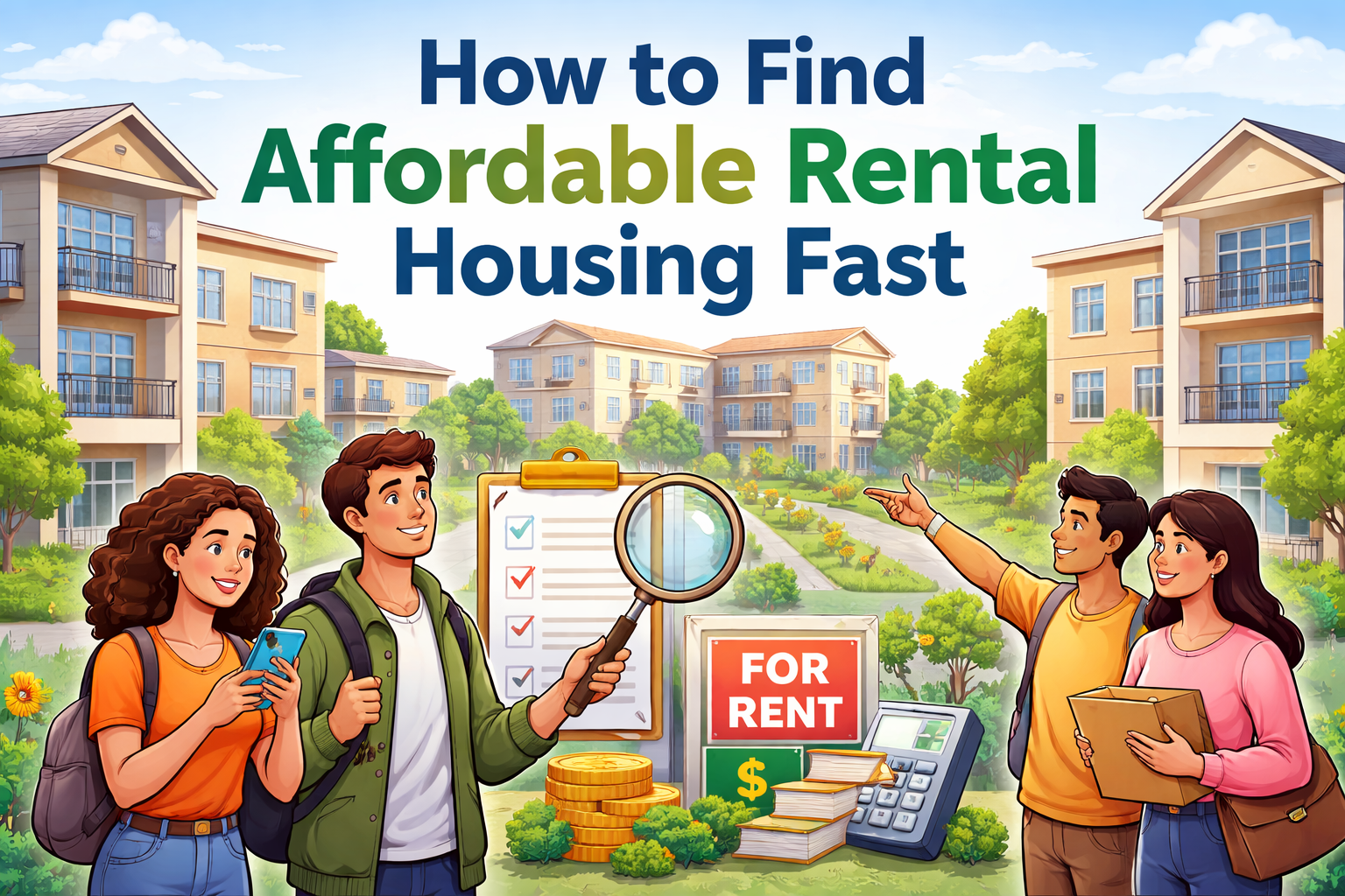 How to find affordable rental housing fast