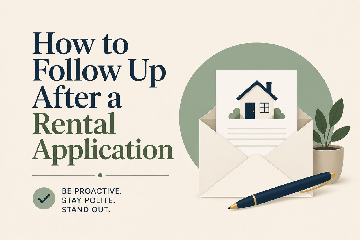 How to follow up after a rental application