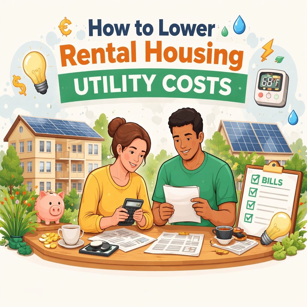 How to lower rental housing utility costs