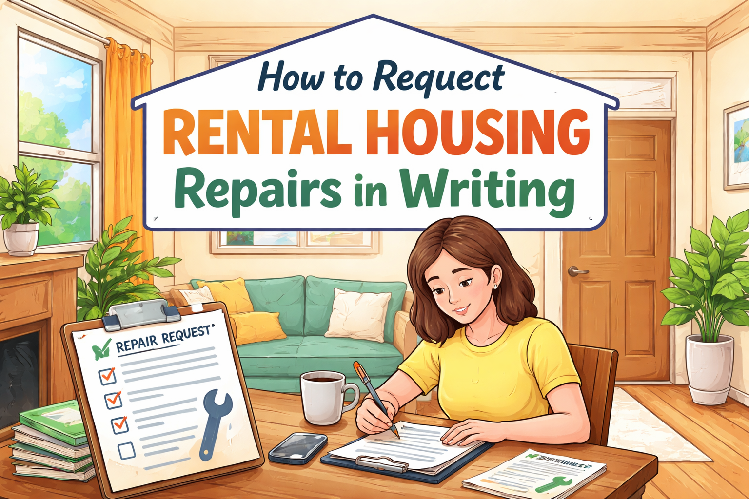 How to request rental housing repairs in writing