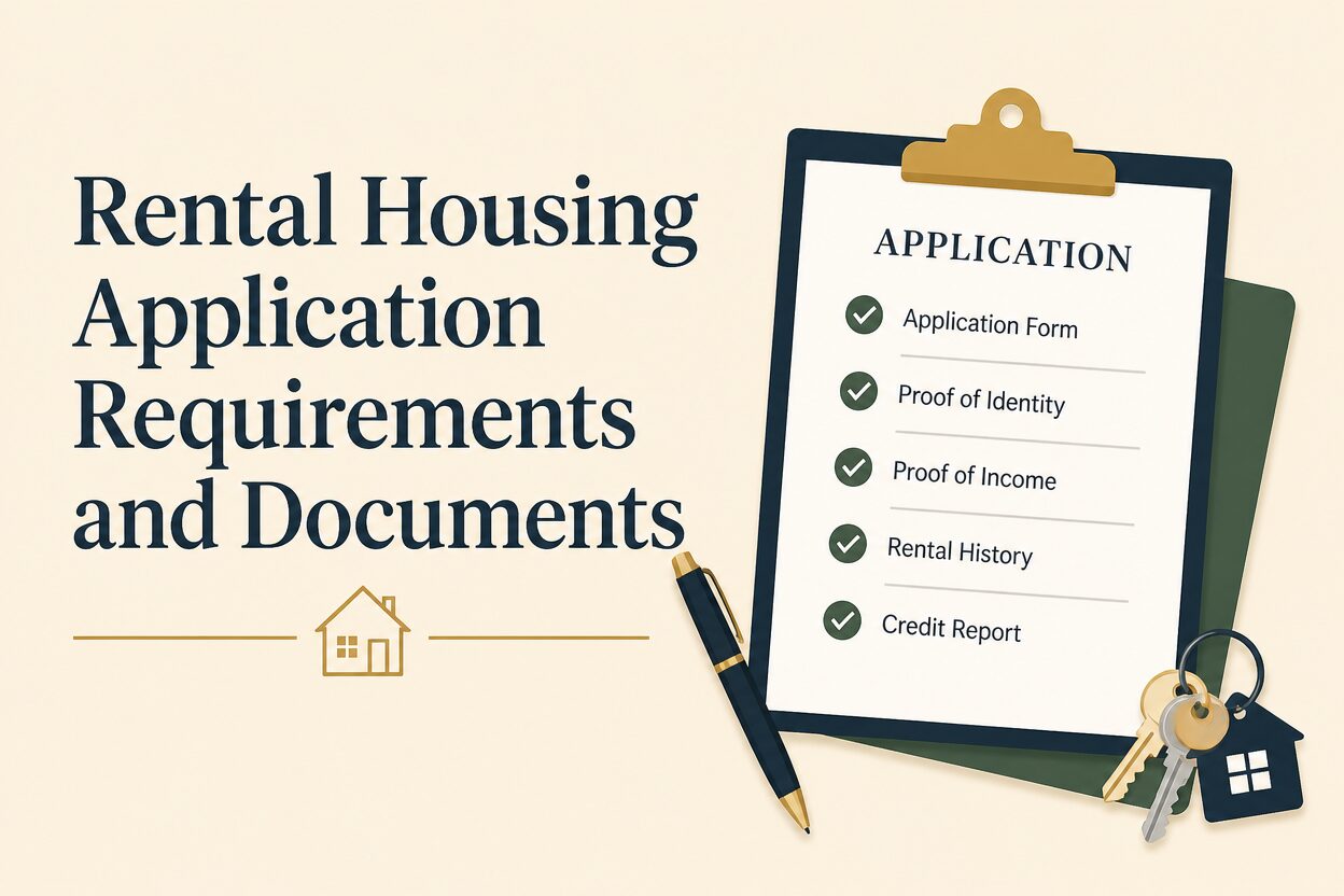 Rental Housing Application Requirements and Documents