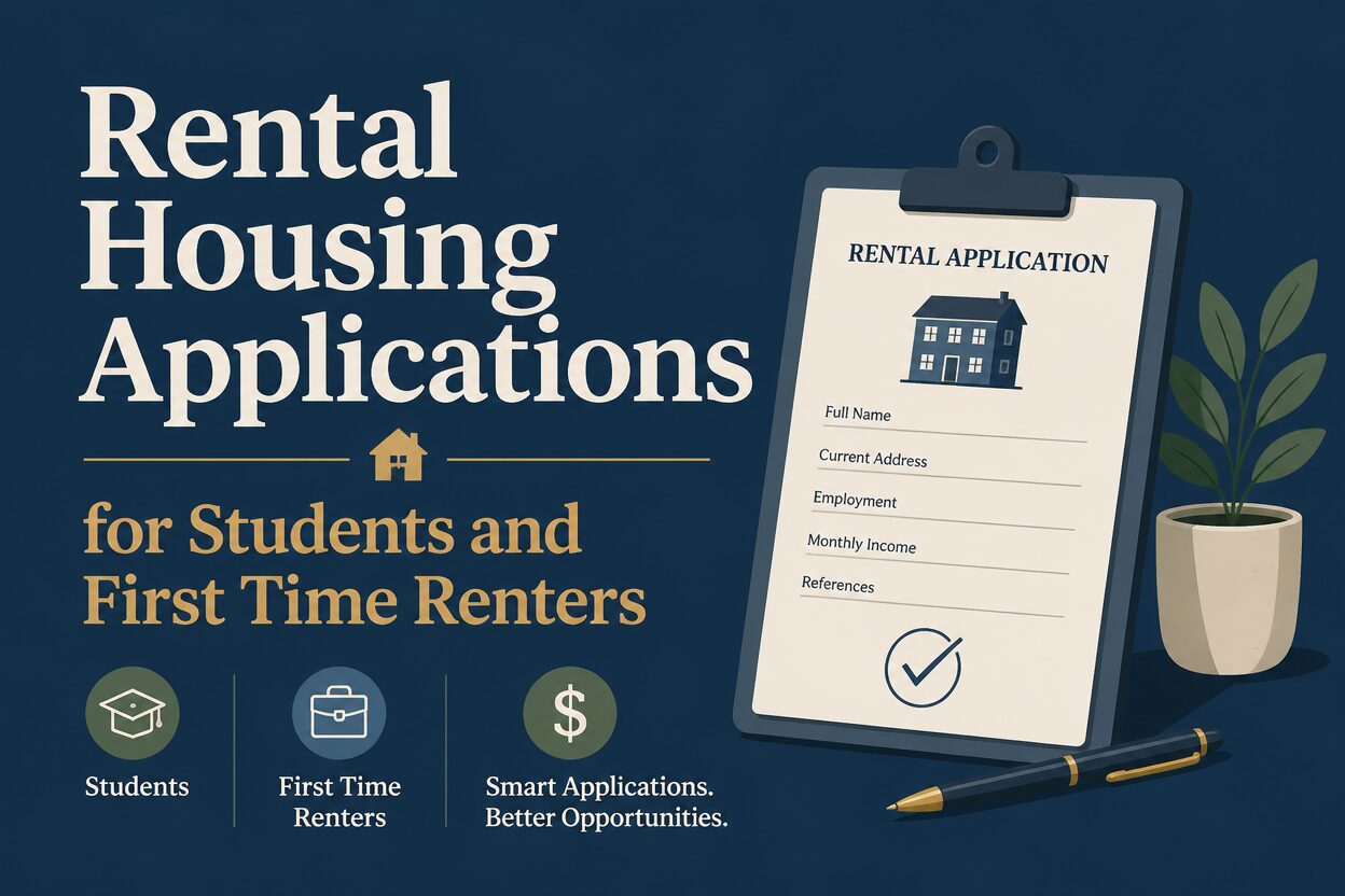 Rental Housing Applications for Students and First Time Renters