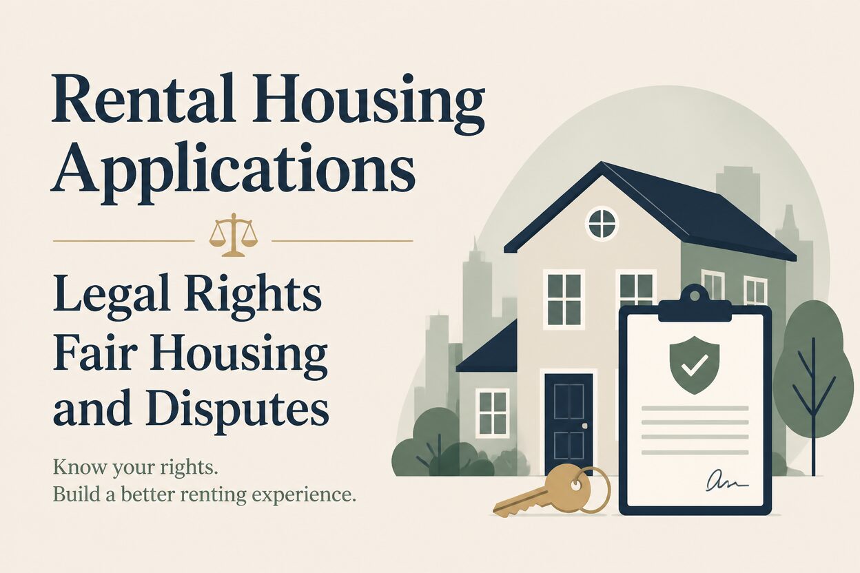 Rental Housing Applications Legal Rights Fair Housing and Disputes