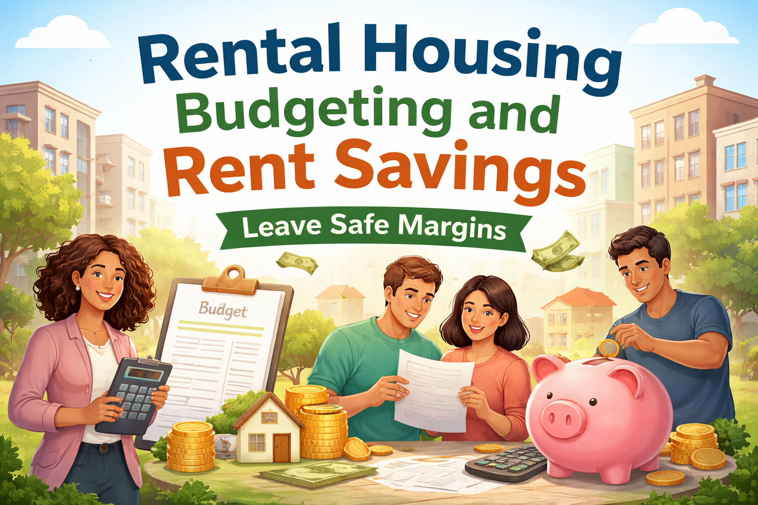 Rental housing budgeting and rent savings