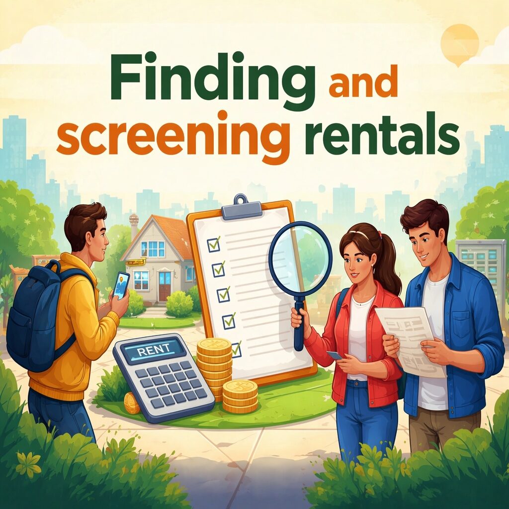 Finding and screening rentals