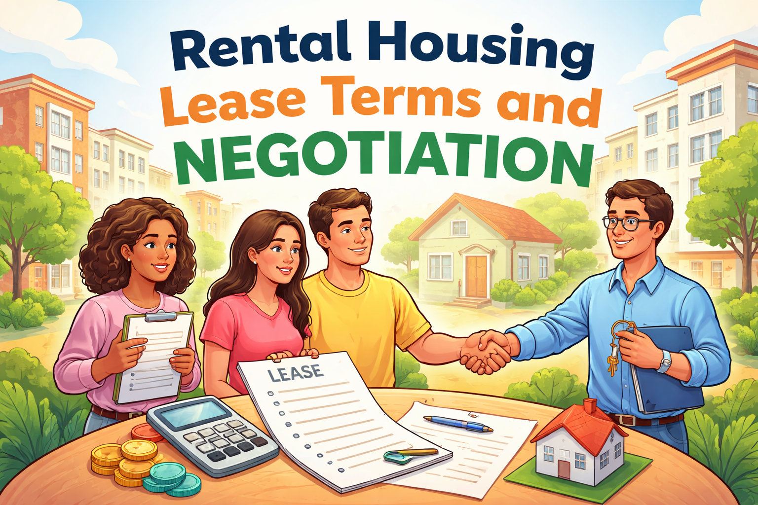 Rental housing lease terms and negotiation