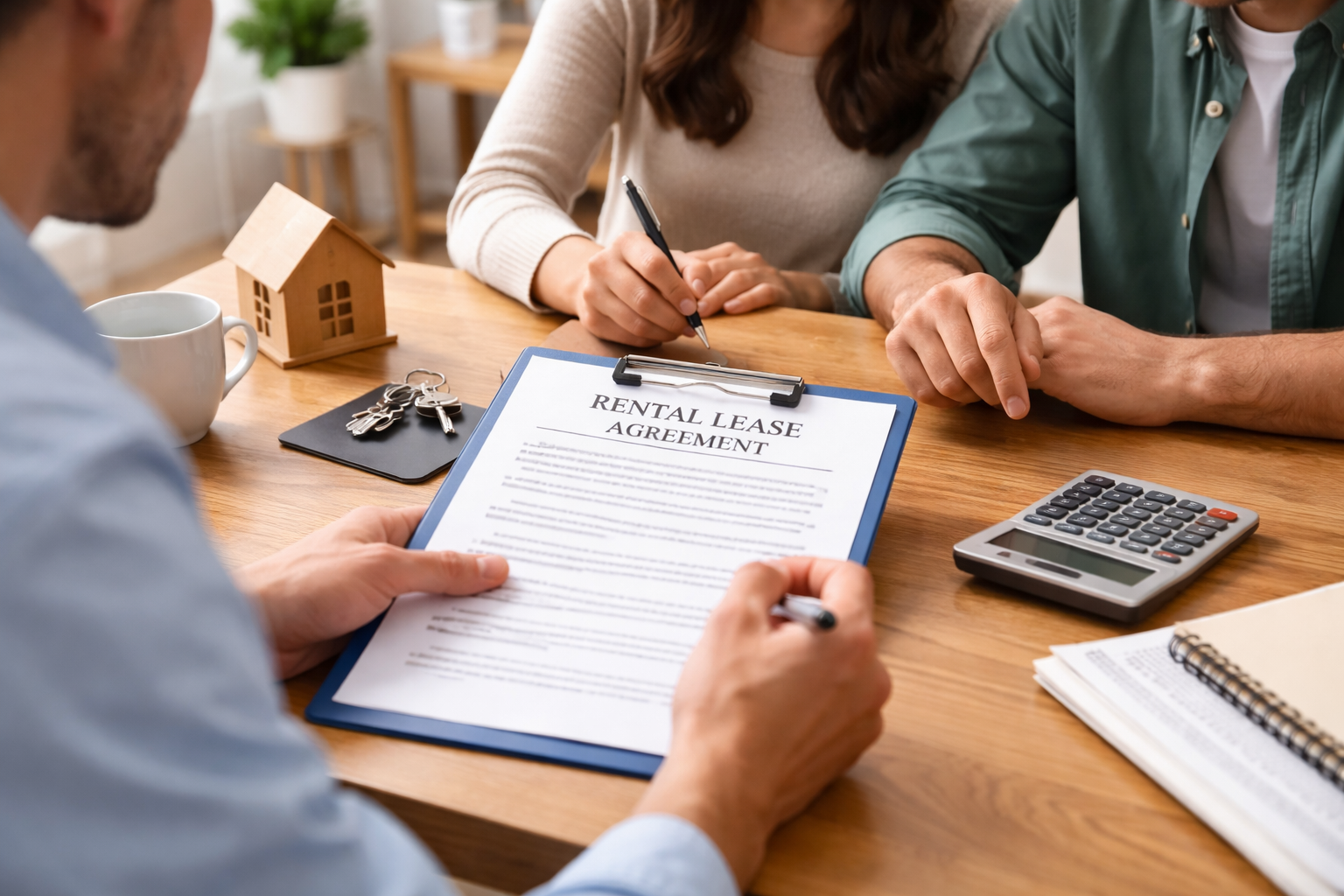 Rental housing lease terms and negotiation - Illustration