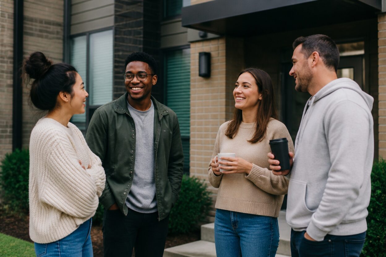 Guide to The value of talking to neighbors on the tour