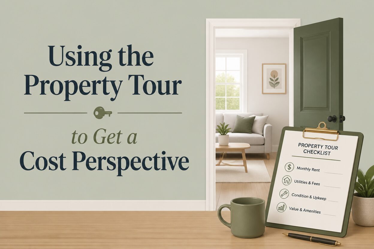 Using the Property Tour to Get a Cost Perspective