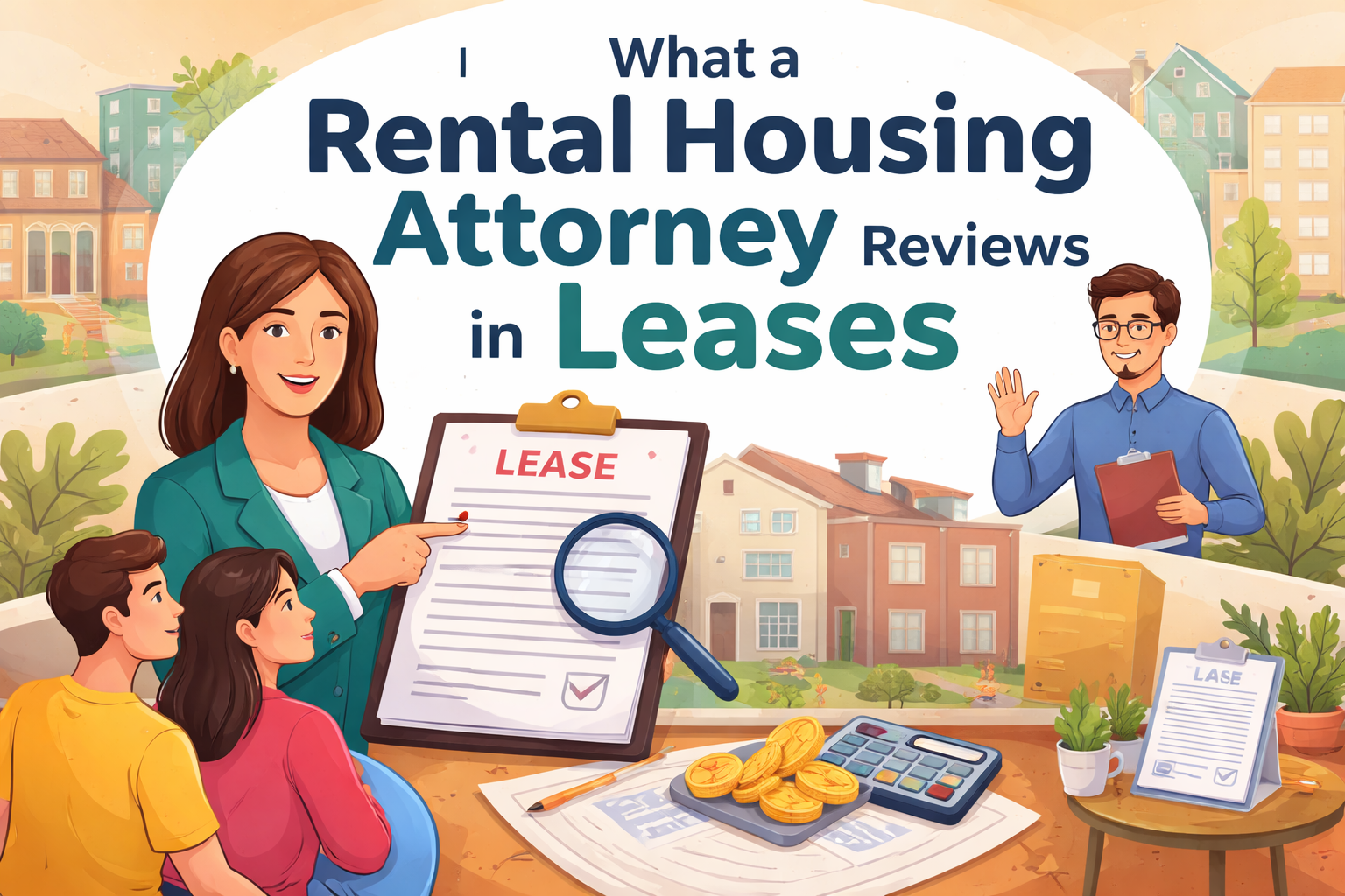 What a rental housing attorney reviews in leases