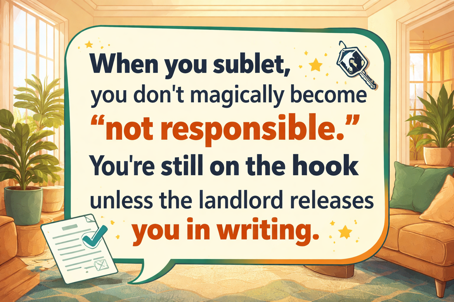 What a rental housing lawyer says about subletting - Key Insight