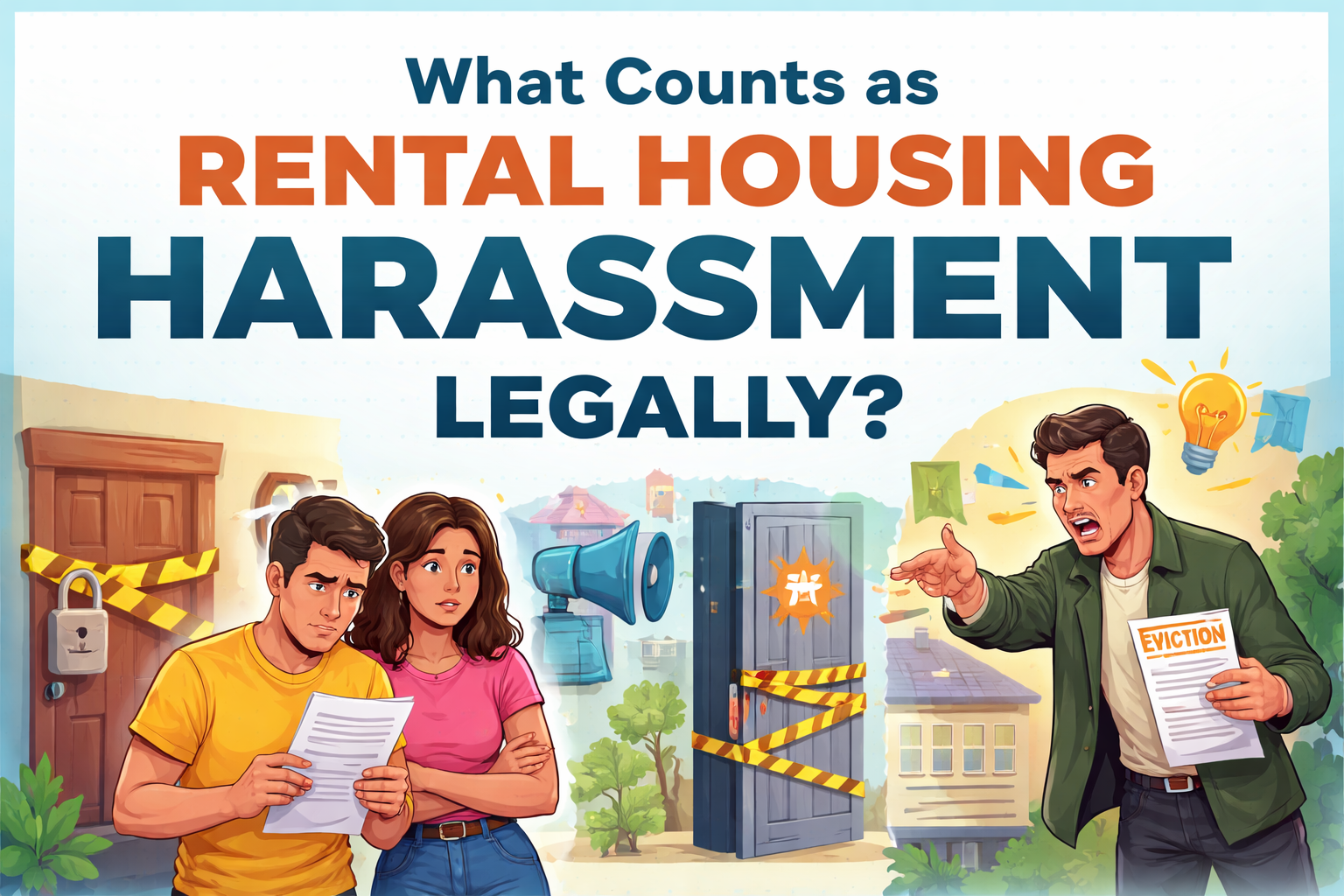 What counts as rental housing harassment legally