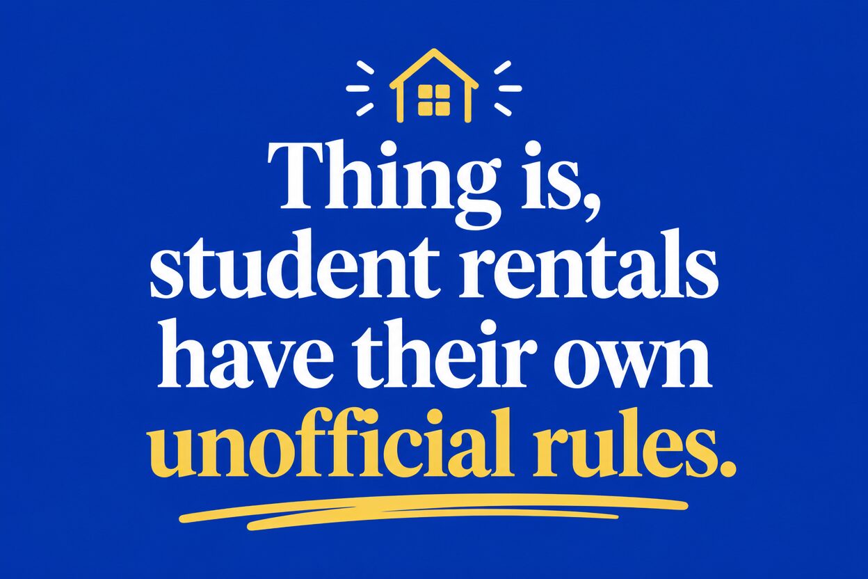 Key insight about What if student rental applications have no credit