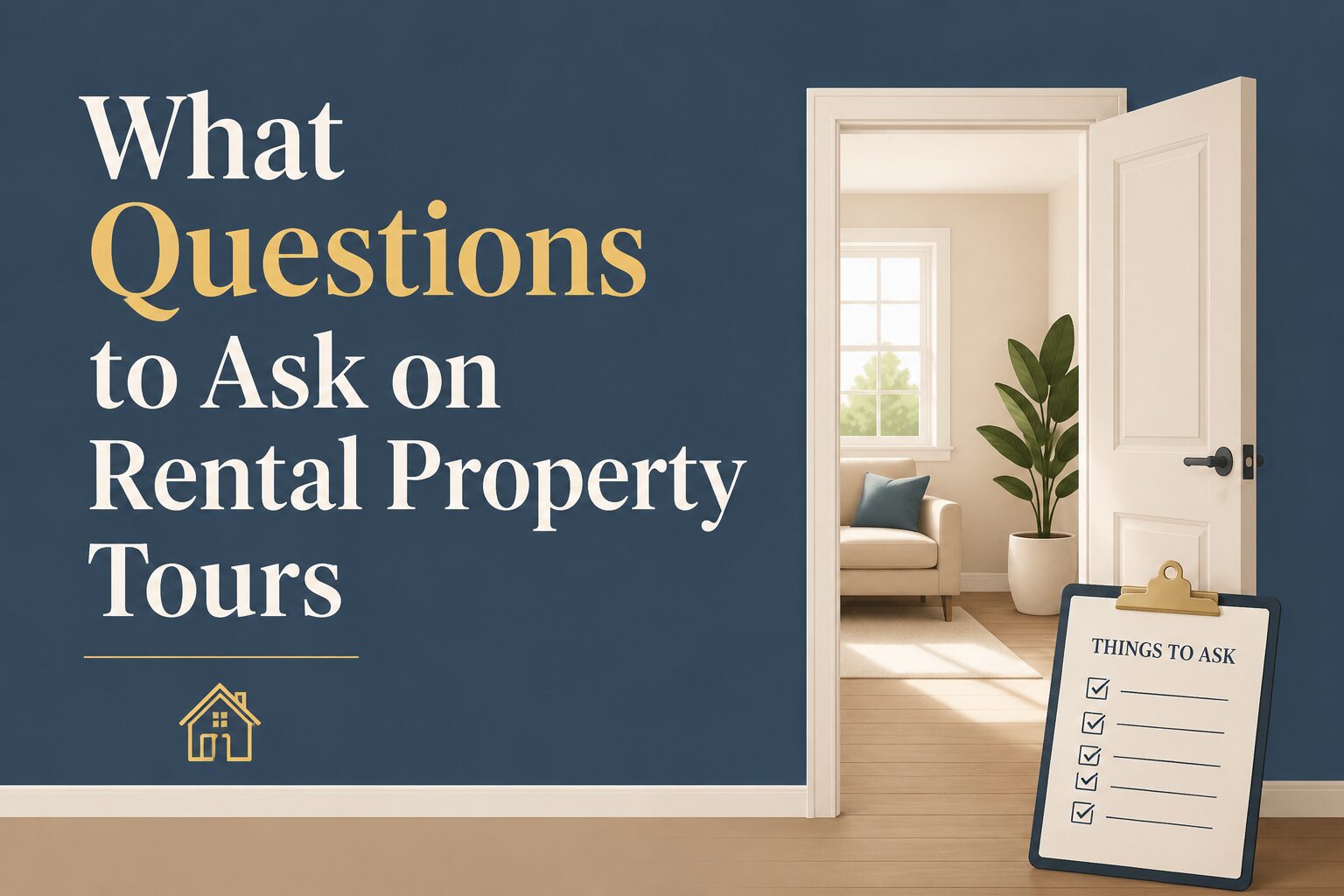 What questions to ask on rental property tours