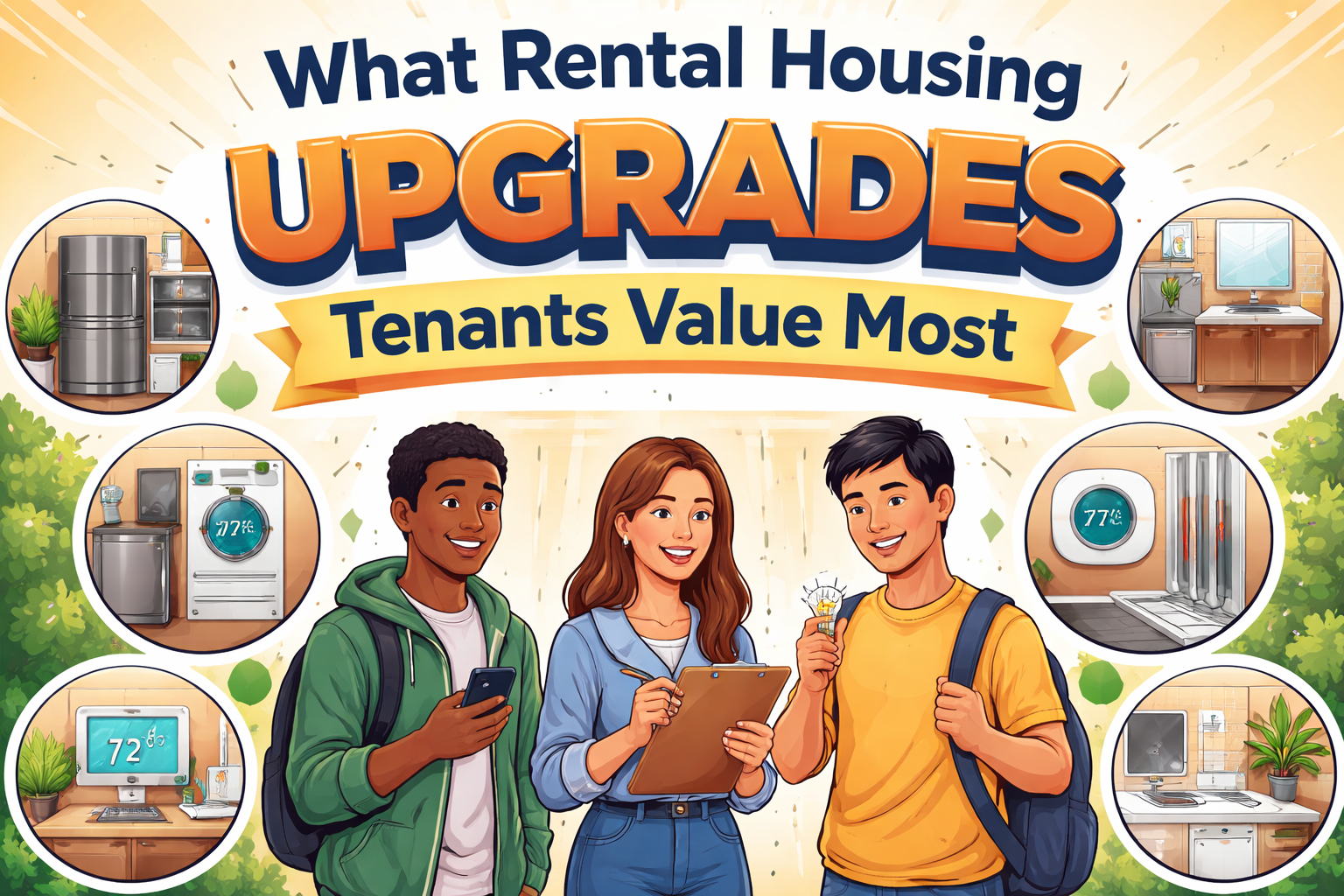 What rental housing upgrades tenants value most