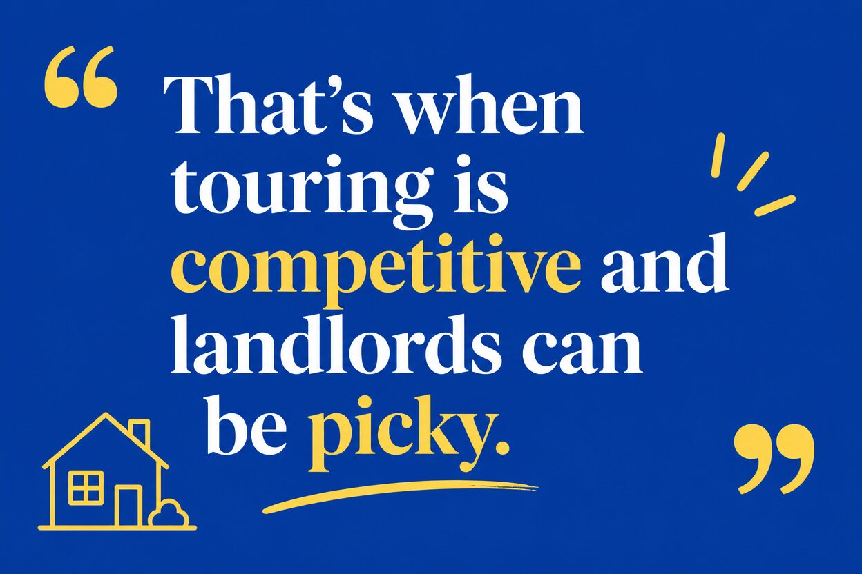 Key insight about When should you schedule rental property tours