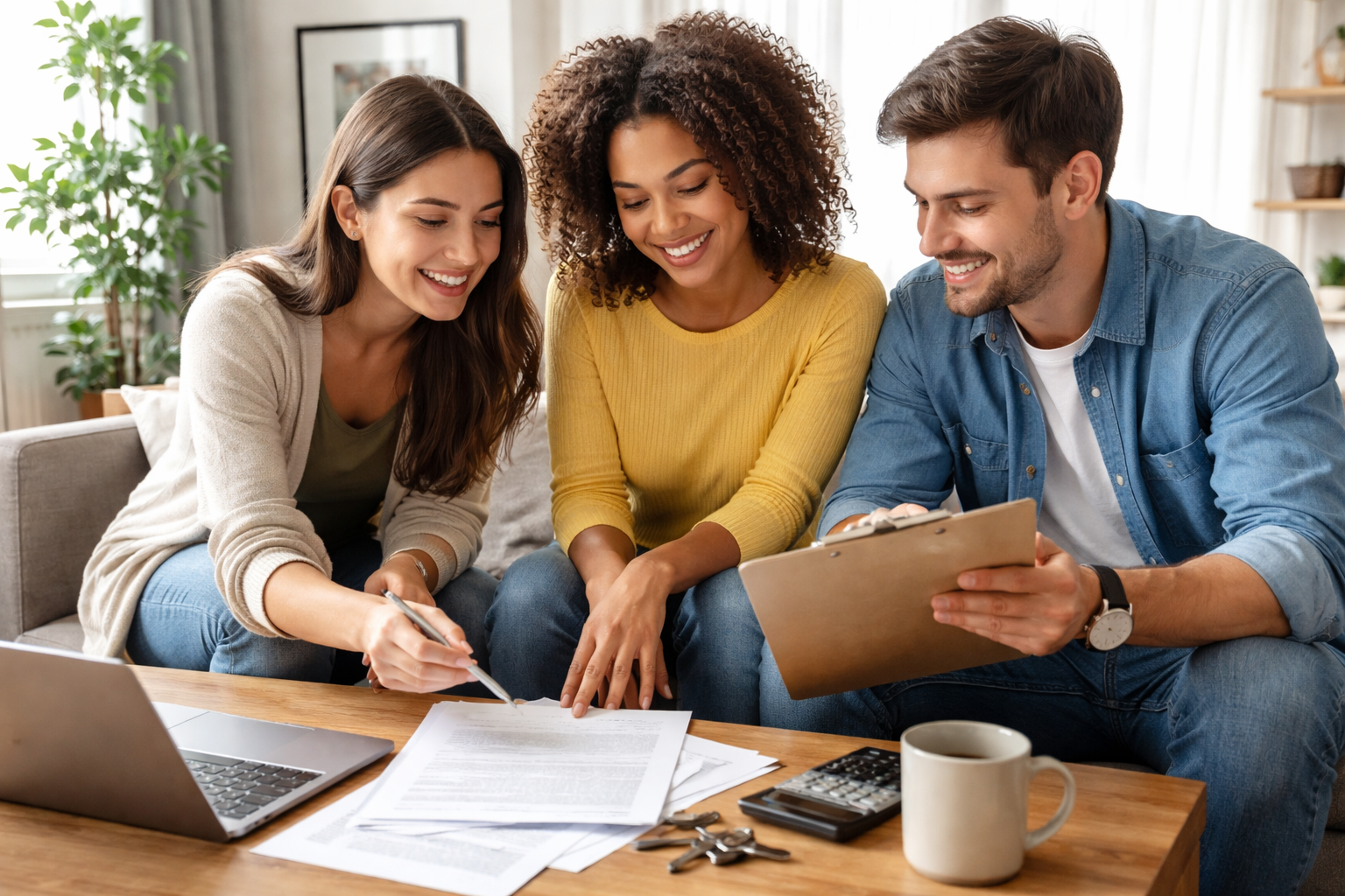 When to add roommates to a rental housing lease - Illustration