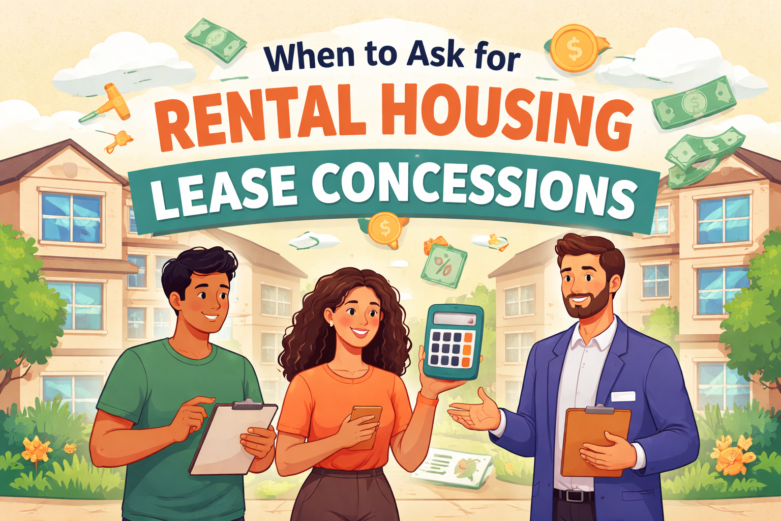 When to ask for rental housing lease concessions