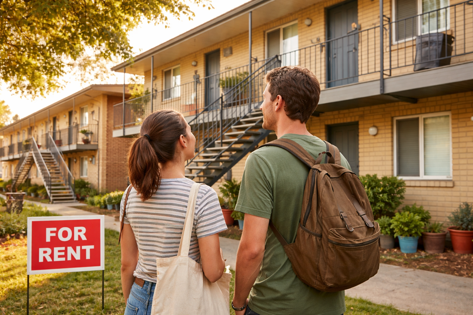 When to choose cheaper rental housing neighborhoods - Illustration