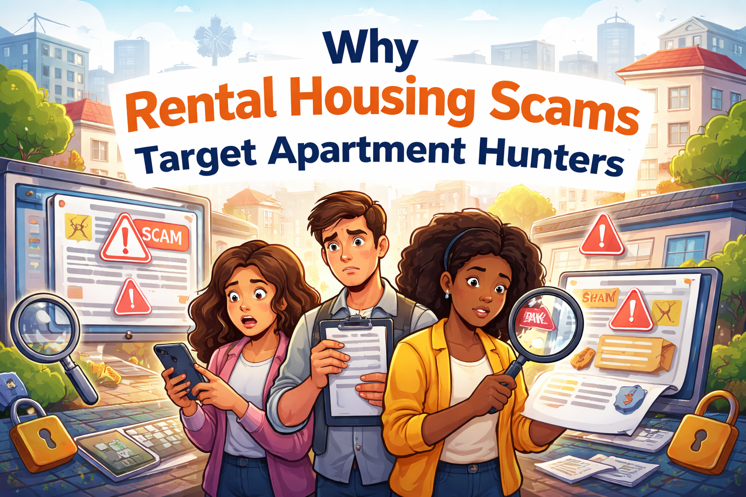 Why rental housing scams target apartment hunters