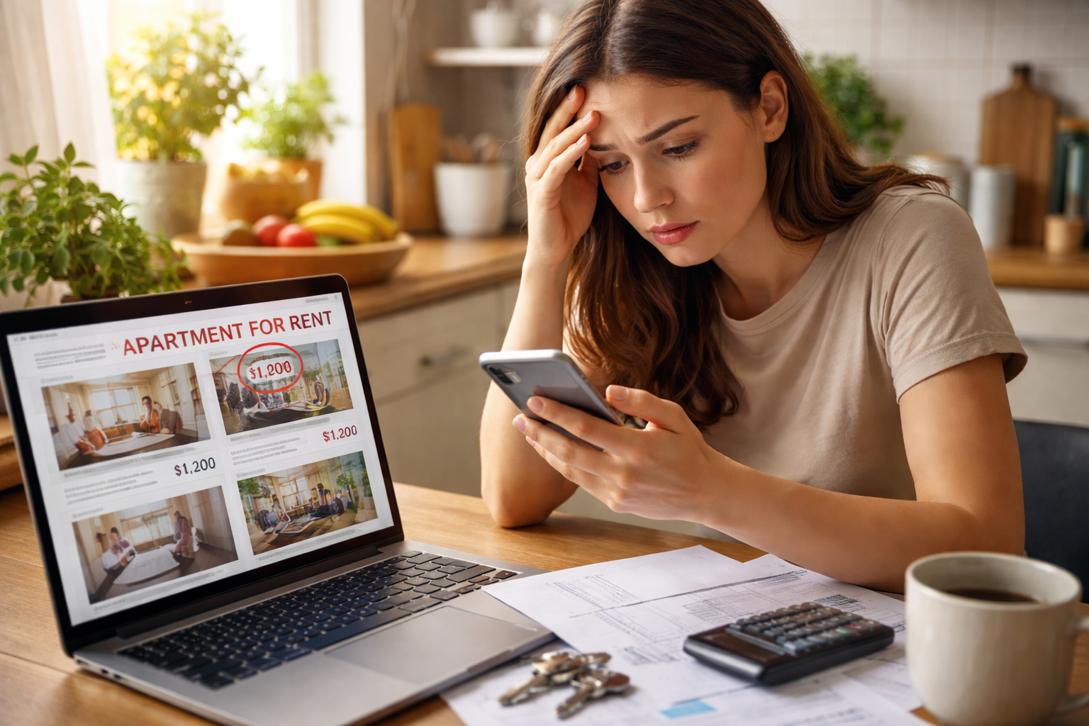 Why rental housing scams target apartment hunters - Illustration