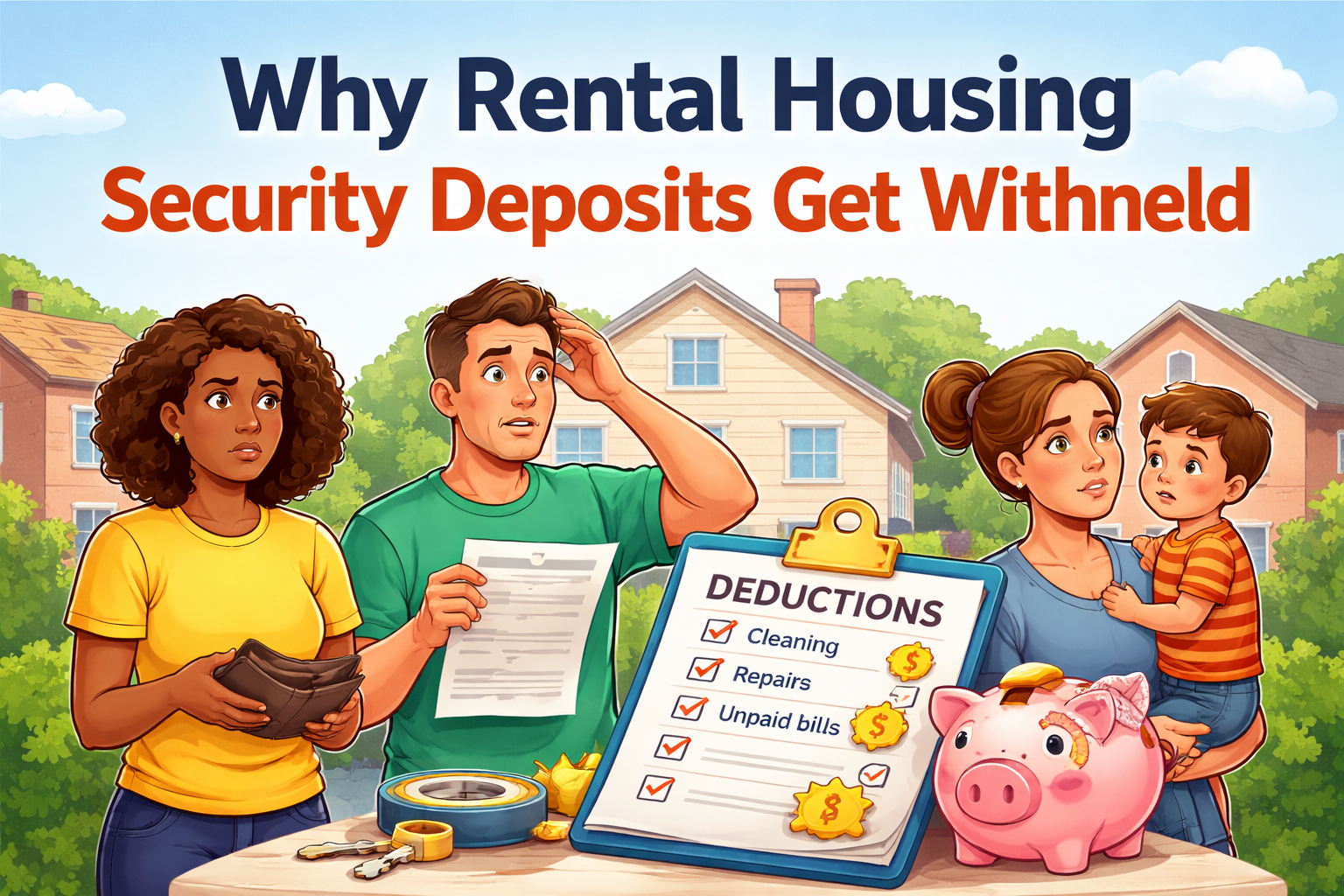 Why rental housing security deposits get withheld