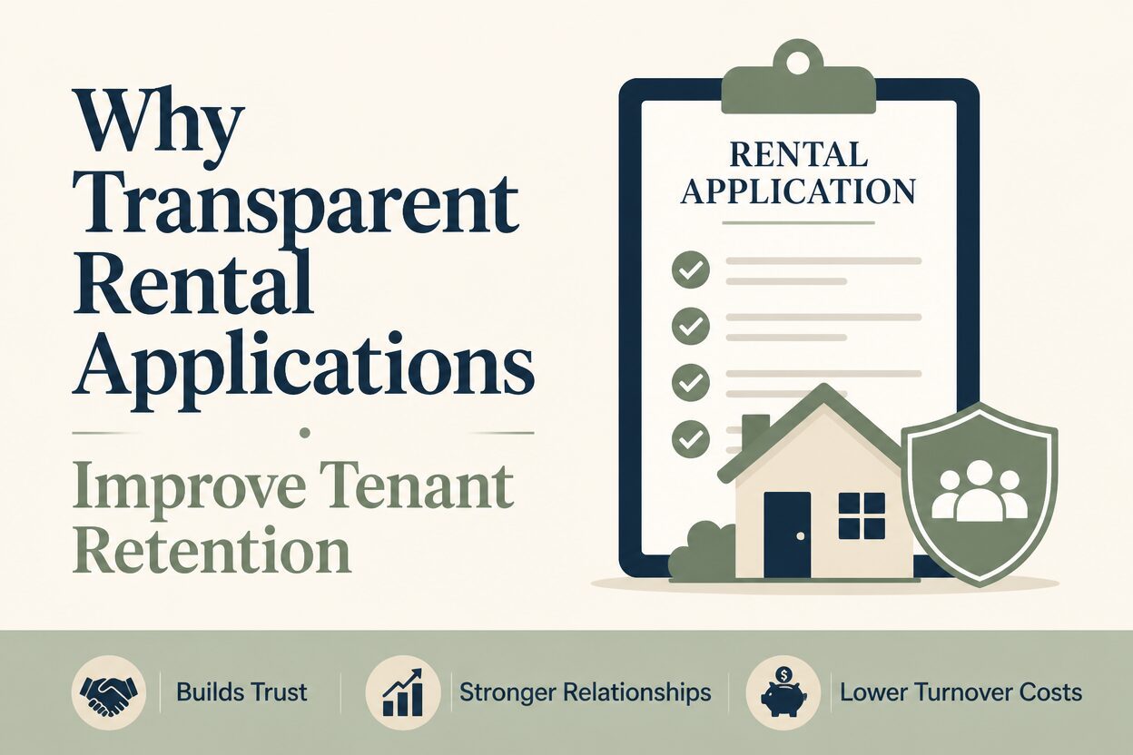 Why transparent rental applications improve tenant retention